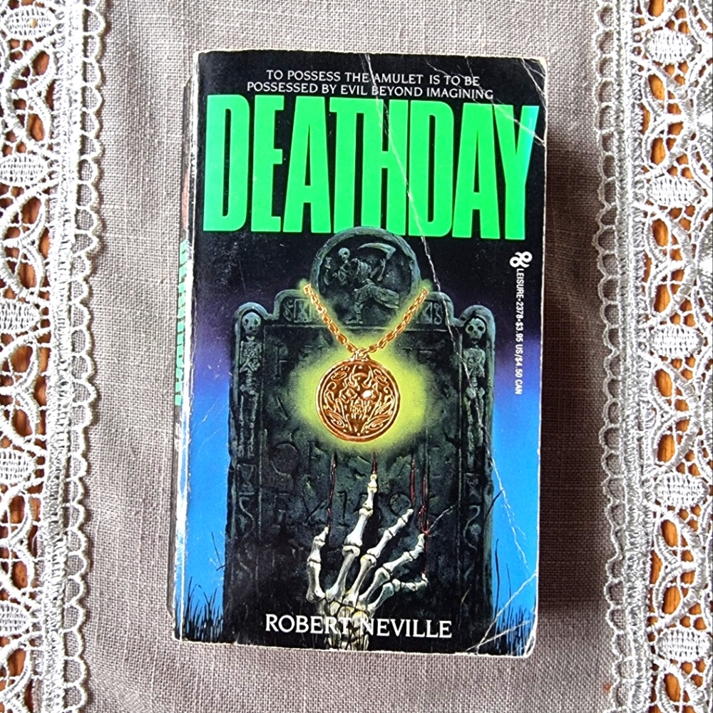 Deathday Book by Robert Neville Vintage Horror Paperback